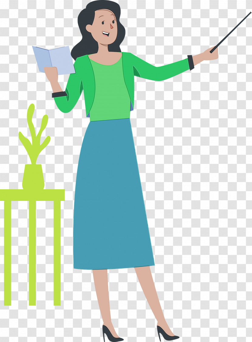 Dress Green Costume Character Clothing Transparent PNG