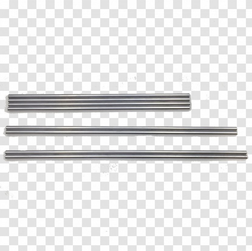 Stainless Steel Metal Threaded Rod Pin Transparent PNG