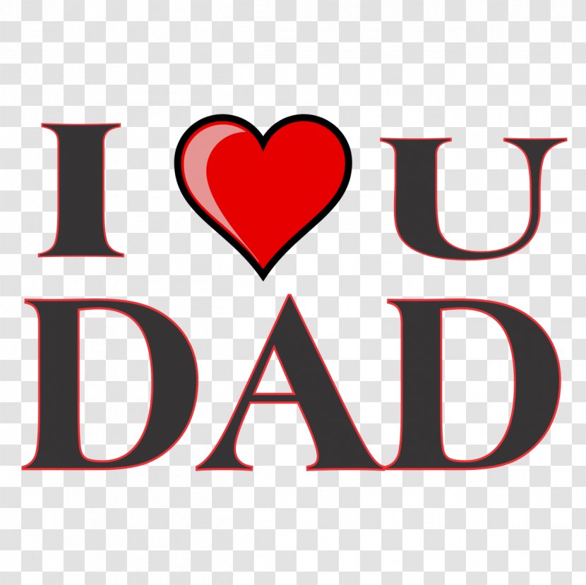 Father's Day Love Desktop Wallpaper - Silhouette - I You Transparent PNG