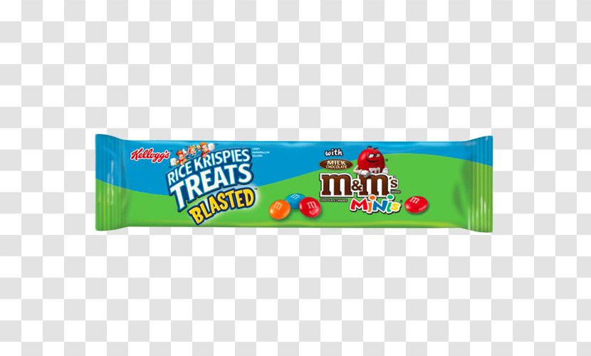 Rice Krispies Treats Breakfast Cereal Mars Snackfood M&M's Minis Milk Chocolate Candies - Candy Transparent PNG