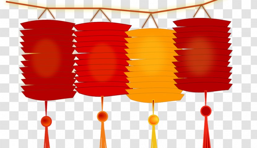 Chinese New Year Clip Art Paper Lantern Festival - Christmas Day Transparent PNG