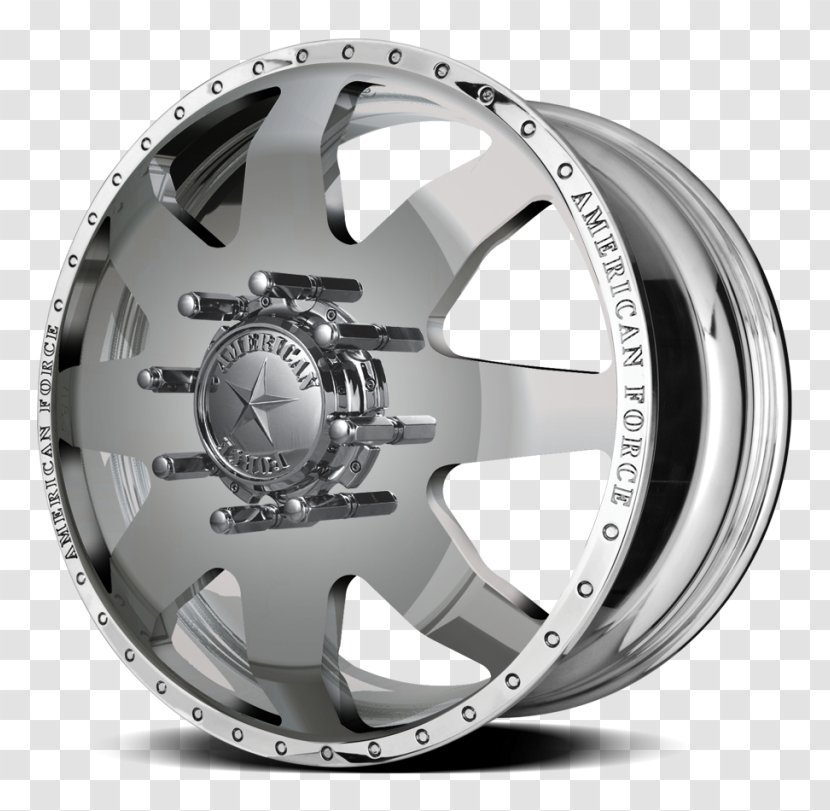 Alloy Wheel Car Rim Spoke - American Force Wheels Transparent PNG