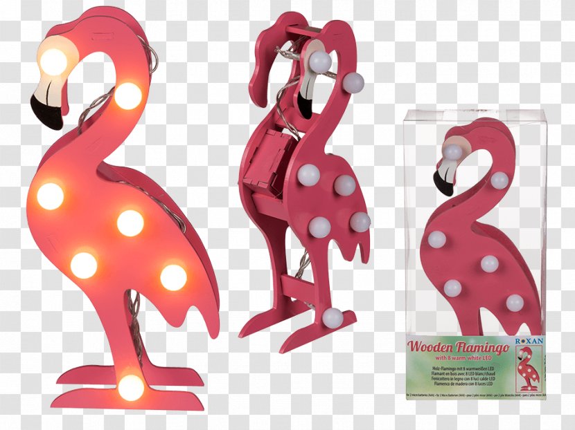 Flamingos Light-emitting Diode LED Lamp - Bird - Light Transparent PNG