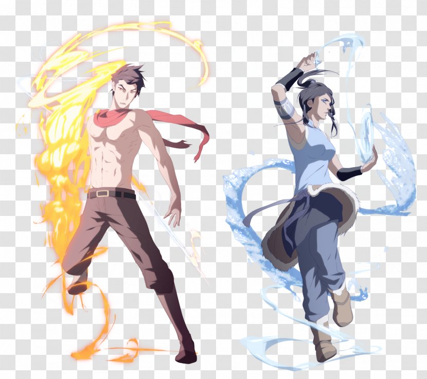 Korra Katara Asami Sato Aang Tenzin - Tree - Luo Transparent PNG