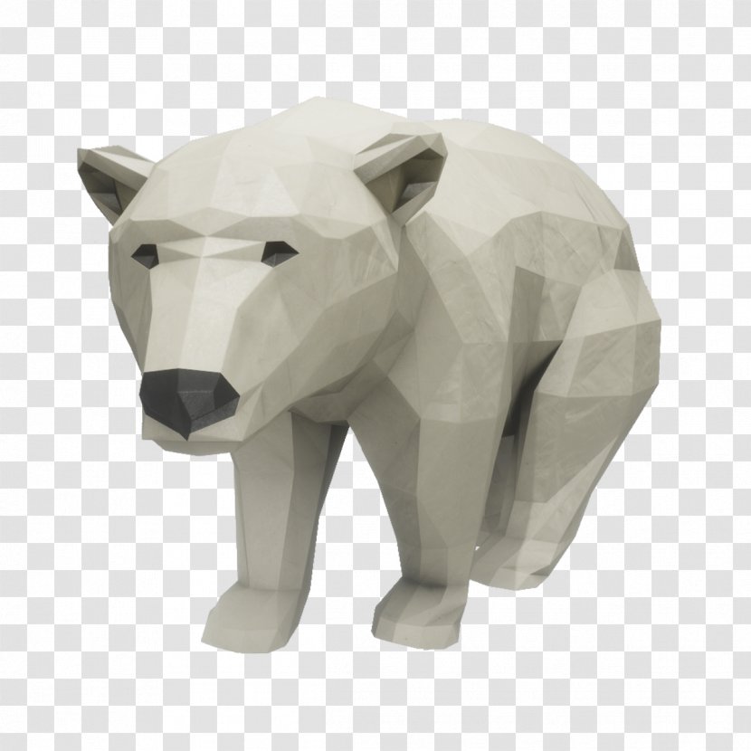 Figurine Snout - Art - Angry Polar Bears Eating Transparent PNG