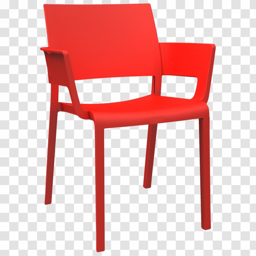 Table Chair Plastic Armrest Line Transparent PNG