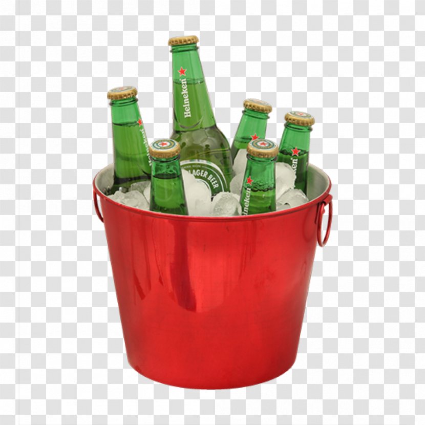 Beer Bucket Mug Glass Handle - Aluminium - Garrafa Cerveja Transparent PNG