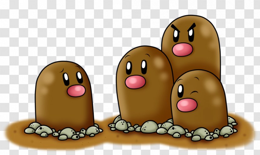 Diglett And Dugtrio Pokémon FireRed LeafGreen - Cave - Pokemon Transparent PNG