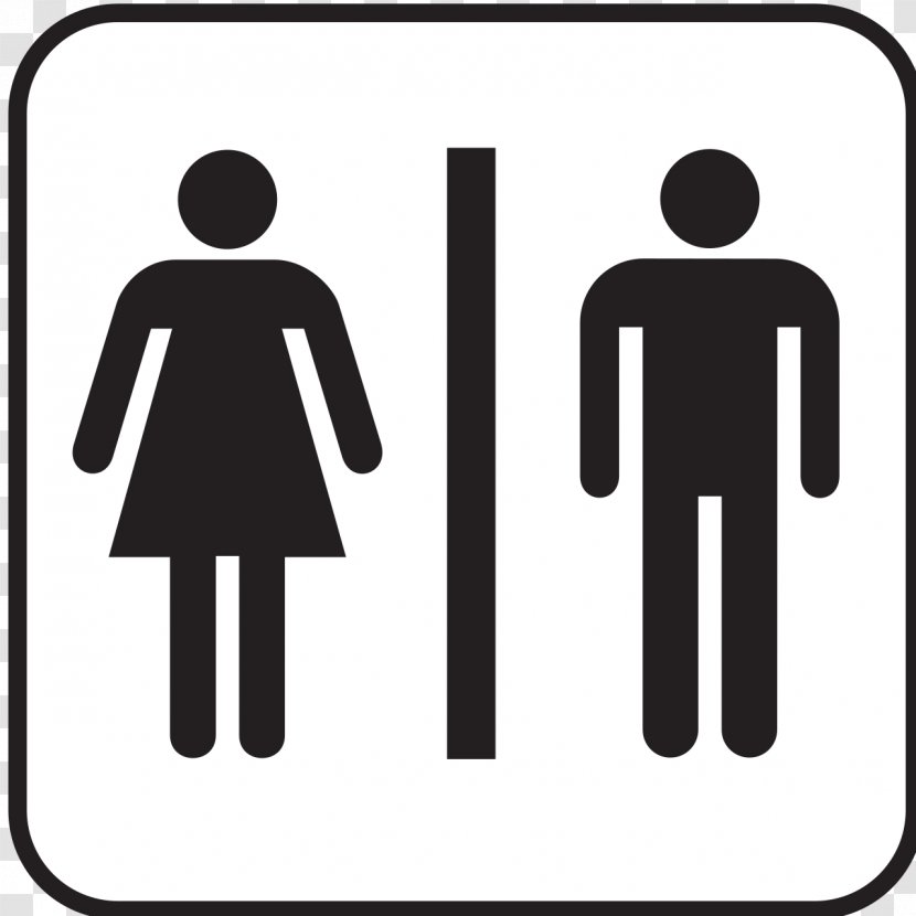 Public Toilet Bathroom Clip Art - Female Transparent PNG