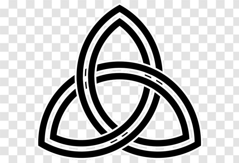 Triquetra Religious Symbol Triple Goddess Culture - Rim Transparent PNG