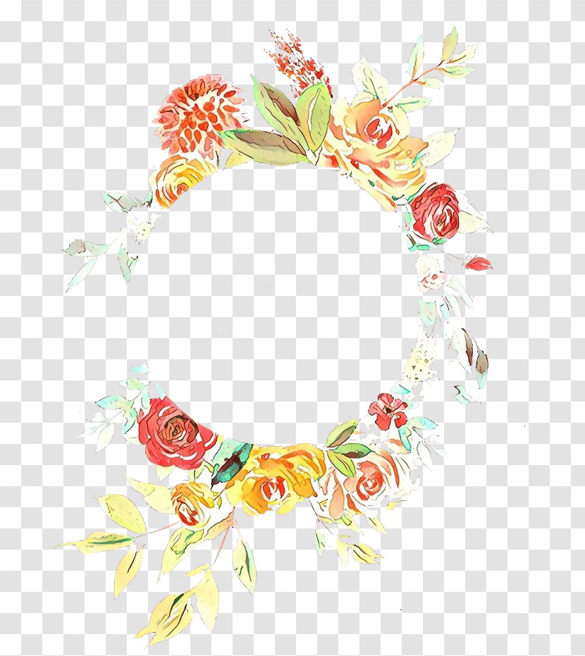 Floral Flower Background - Design - Lei Transparent PNG