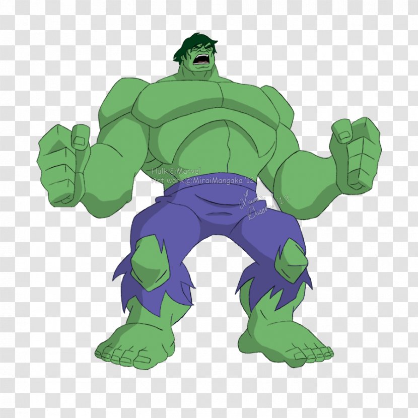 Hulk Animated Cartoon Comics Superhero - Fog Transparent PNG