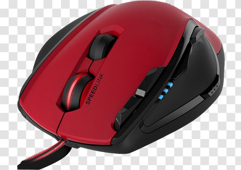 Computer Mouse SCELUS Gaming SPEEDLINK Fortus RF Wireless Optical 2400DPI Right-hand Black,Red Mice OMNIVI Core Gaming, Maus Hardware/Electronic Transparent PNG