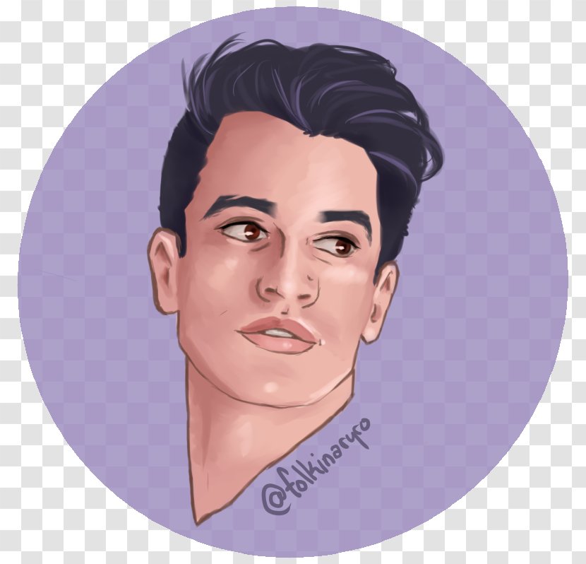 Brendon Urie Drawing Painting Digital Art Panic! At The Disco - Silhouette Transparent PNG