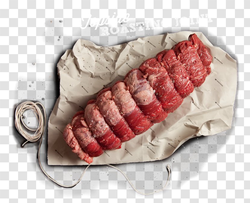 Roast Beef Bacon Meat Steak - Heart Transparent PNG