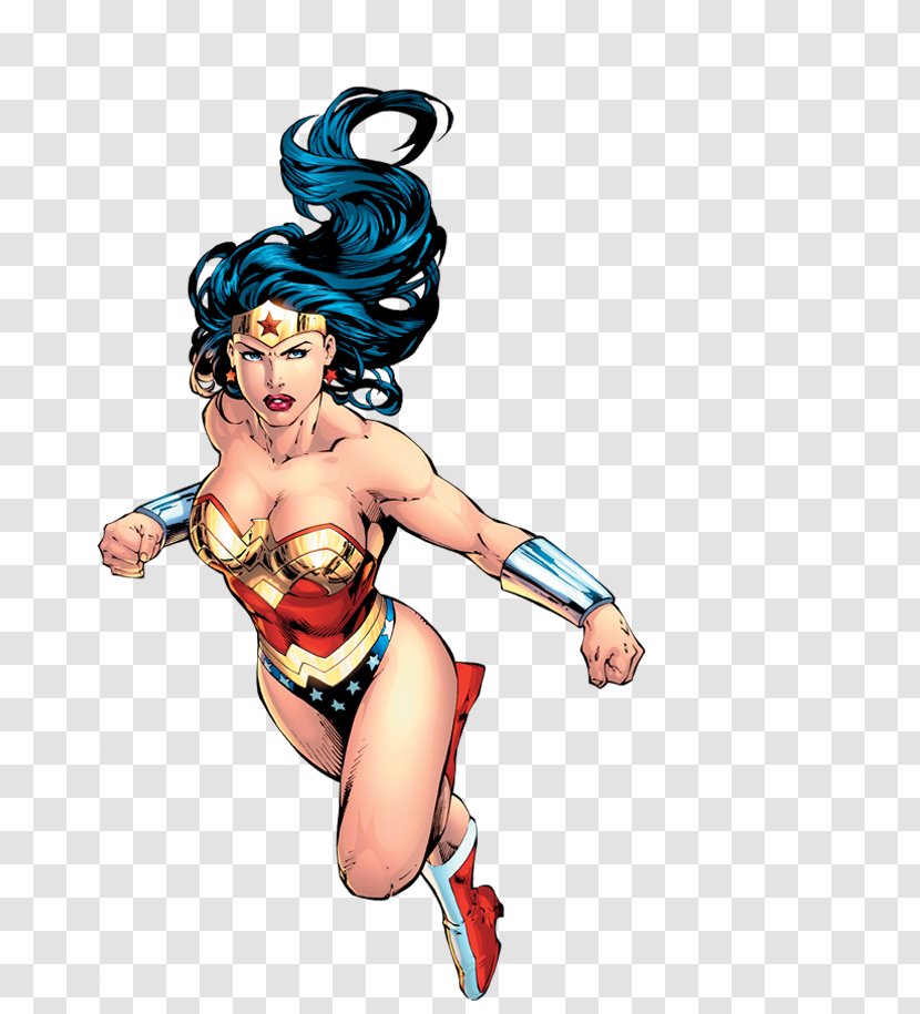 Wonder Woman Superhero Batman The Flash - Flower - Comics Women Transparent PNG