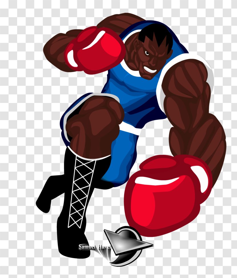 Balrog Street Fighter Character Male Joker - Deviantart - Boxing Glove Transparent PNG