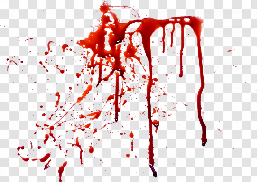 Blood Clip Art - Silhouette - Image Transparent PNG