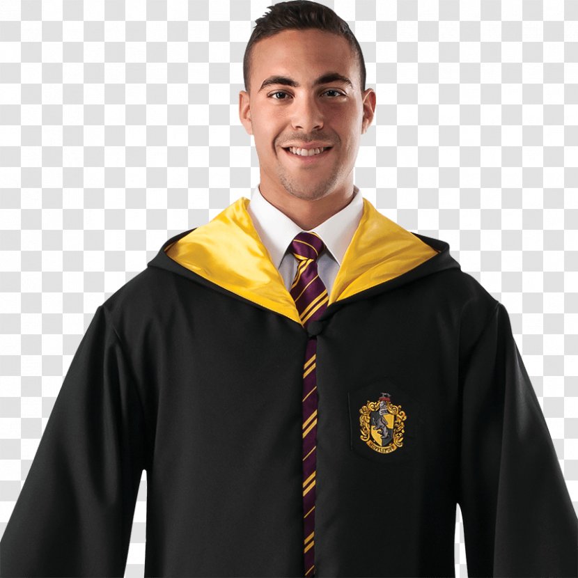 Robe Helga Hufflepuff Costume Clothing Harry Potter - Graduation Transparent PNG