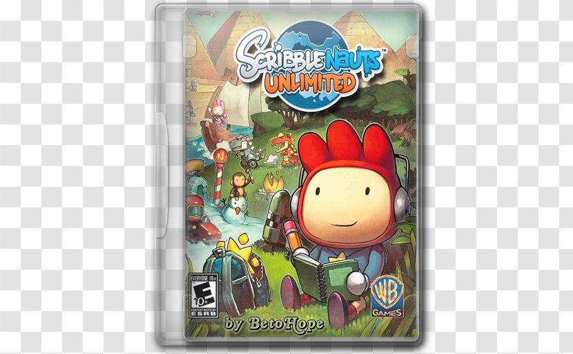 Scribblenauts Unlimited Wii U Video Game - 5th Cell Transparent PNG