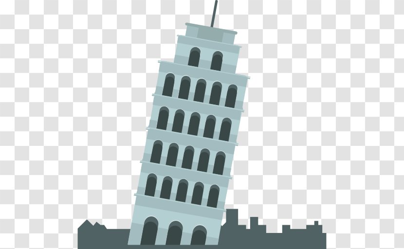 Leaning Tower Of Pisa Building - Sky Transparent PNG
