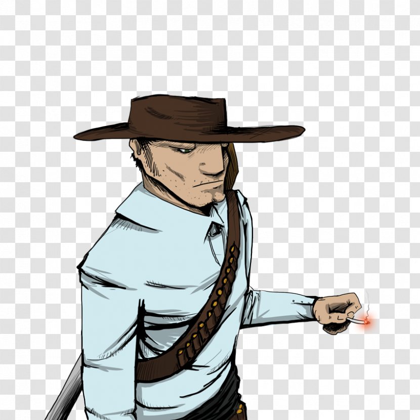 Cowboy Hat Cartoon Webcomic - Eye - Bullet Train Transparent Transparent PNG