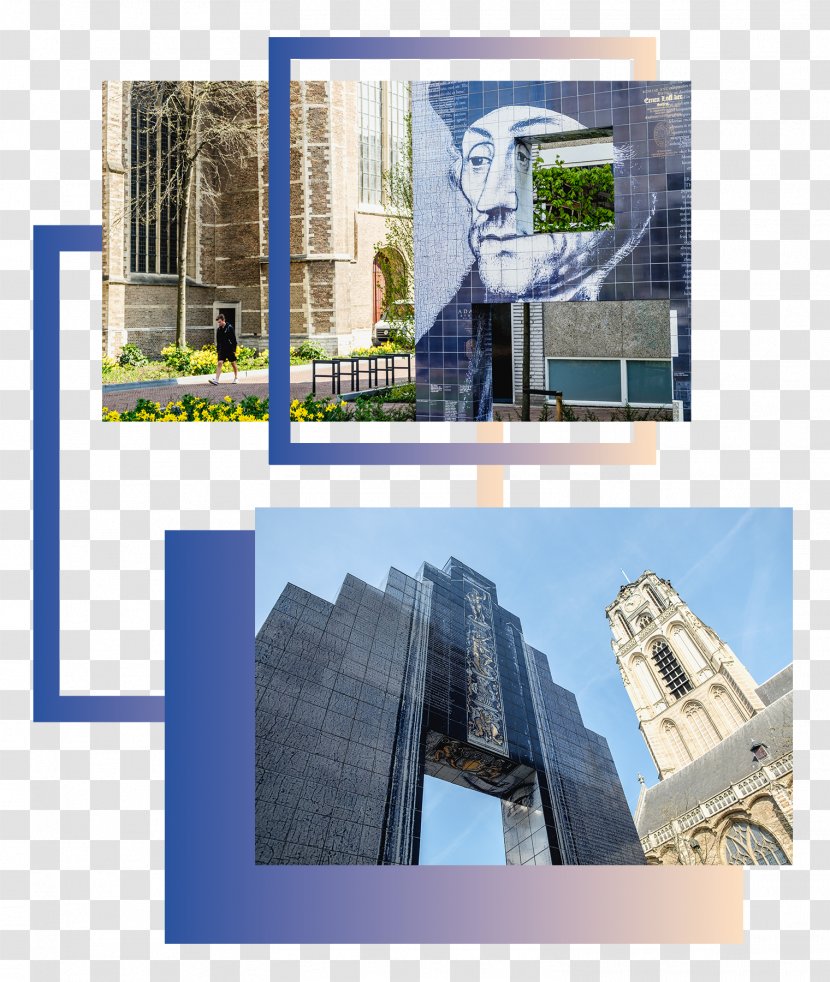 Erasmus University Rotterdam Erasmusbrug Campus Facade Transparent PNG