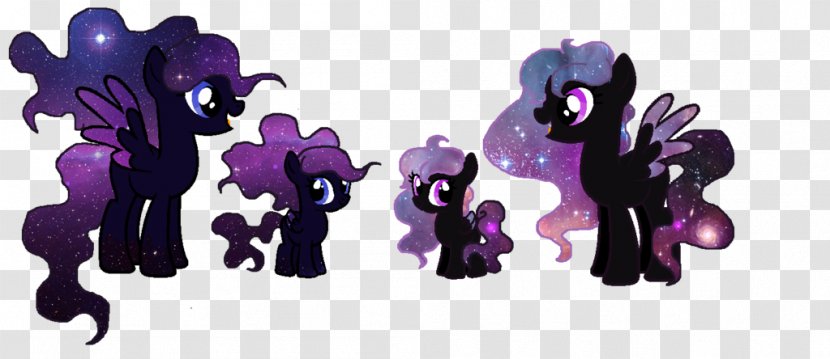 My Little Pony Twilight Sparkle Mane Winged Unicorn - Moon Galaxy Transparent PNG
