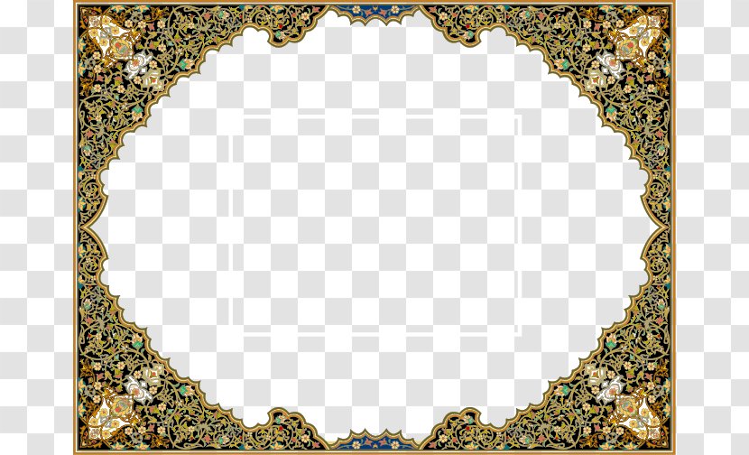 YouTube - Picture Frame - Chinese Wind Lace Transparent PNG