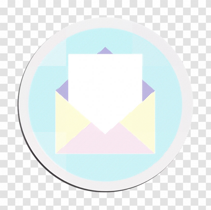 Email Icon Envelope Letter - Purple - Logo Aqua Transparent PNG