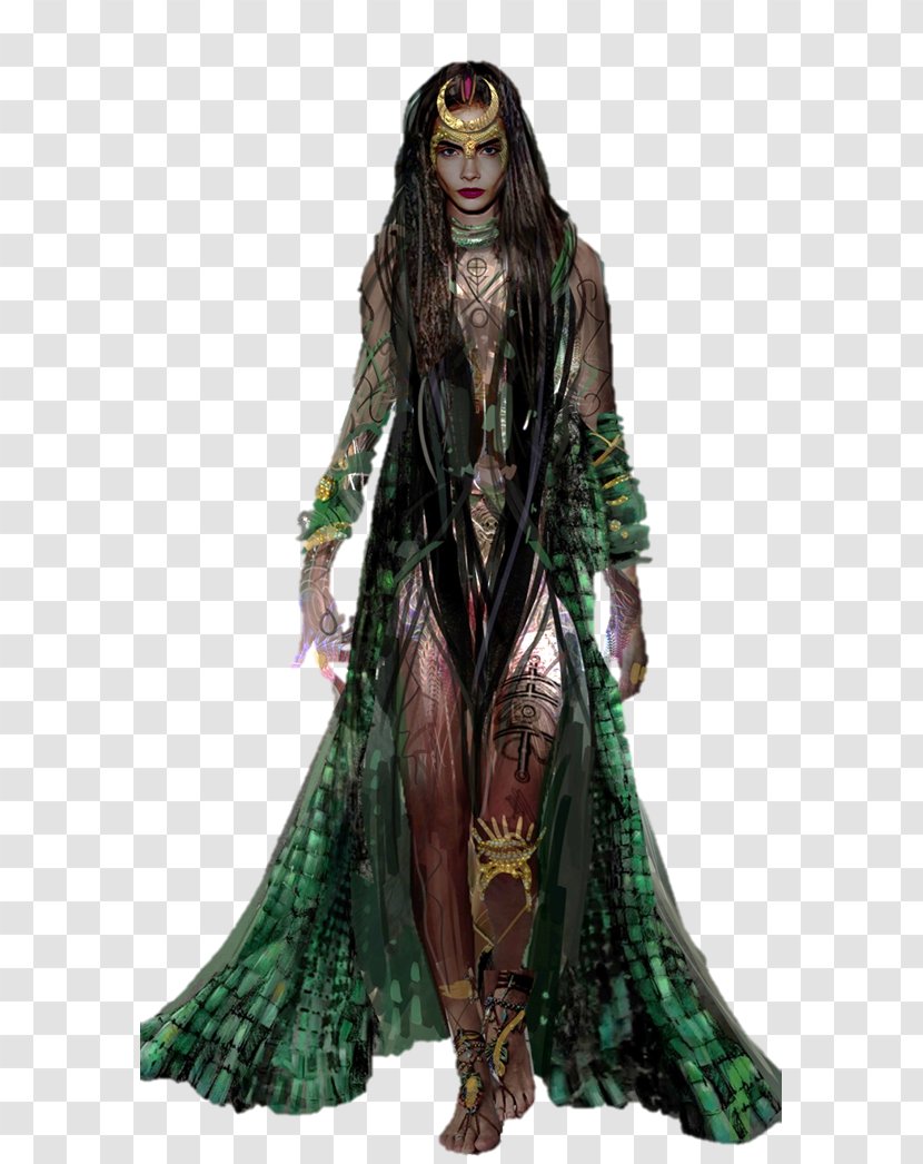 Enchantress Suicide Squad Drawing - Costume Design Transparent PNG