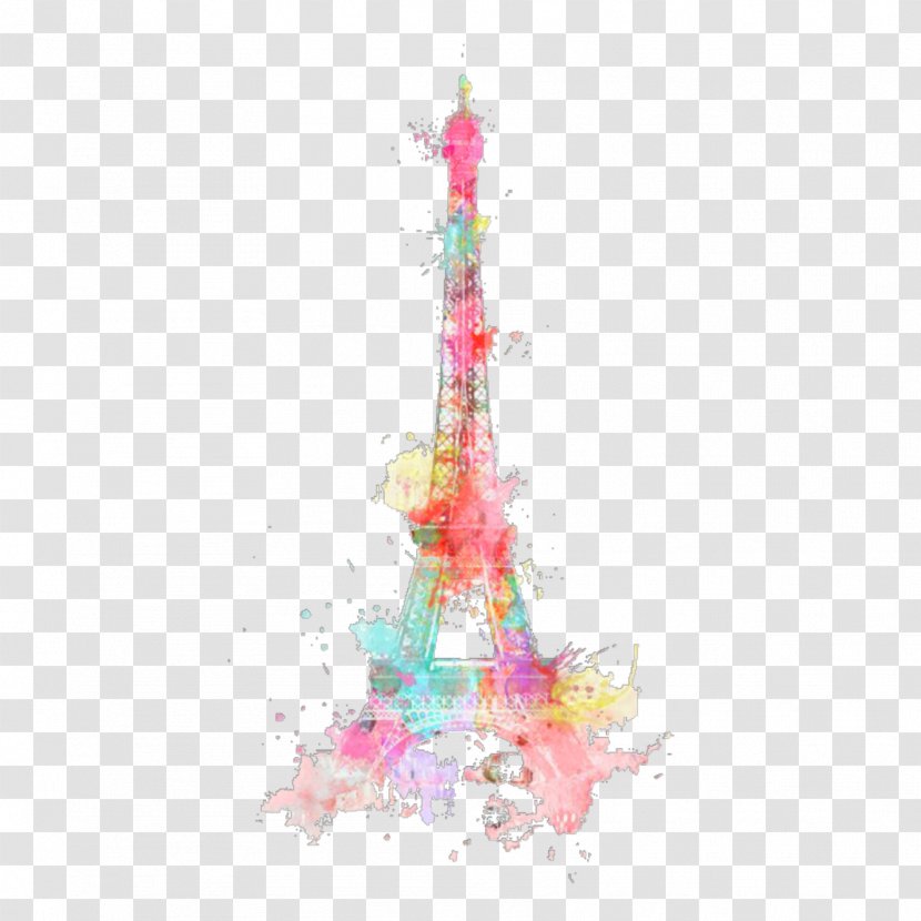 Eiffel Tower Watercolor Painting Art - Drawing Transparent PNG