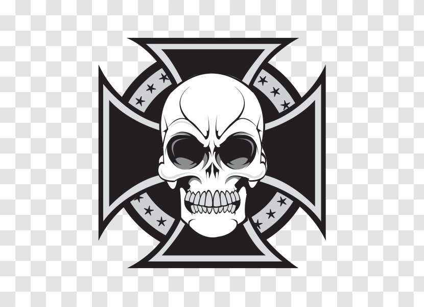 Human Skull Symbolism Iron Cross Nazism - Tree Transparent PNG