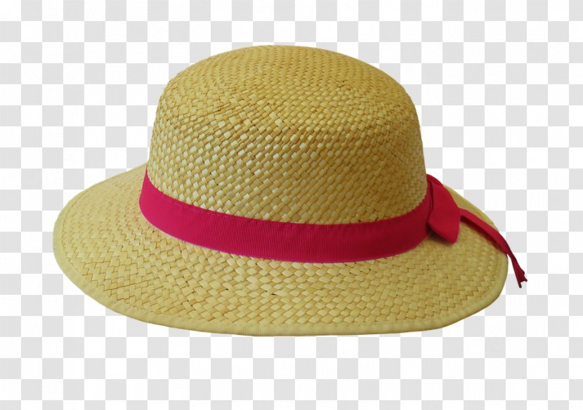 Straw Hat Sun Headgear Fedora - Sombrero Transparent PNG