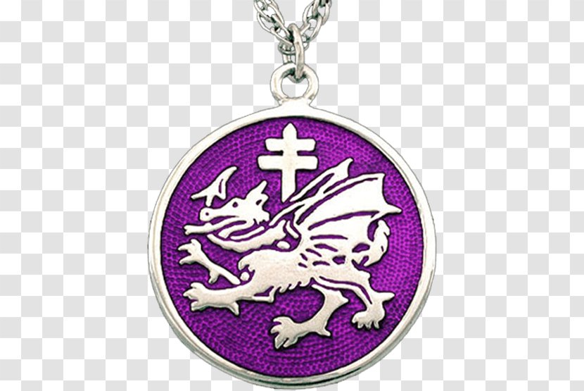 Dracula Order Of The Dragon Symbol Charms & Pendants - Necklace Transparent PNG