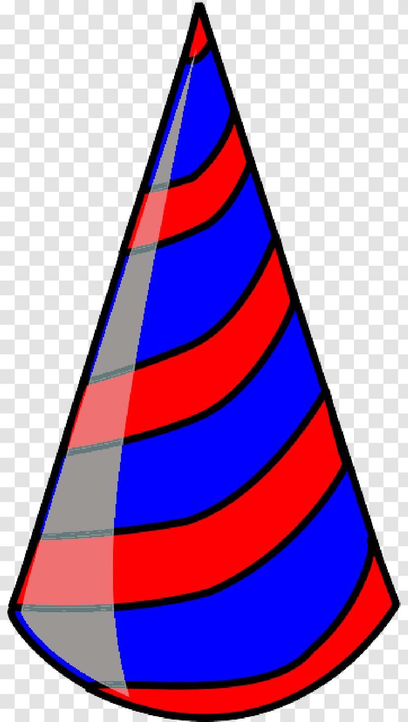 Clip Art Party Hat Birthday - Cone - Recreation Transparent PNG
