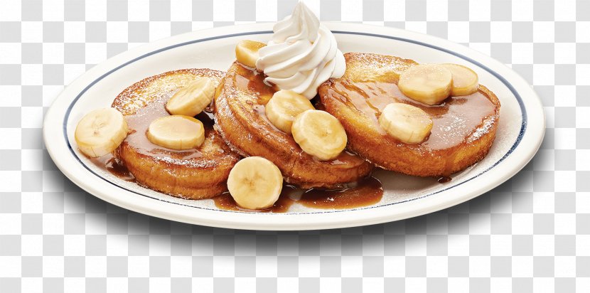 Bananas Foster French Toast Cuisine Cream Stuffing - Food Transparent PNG