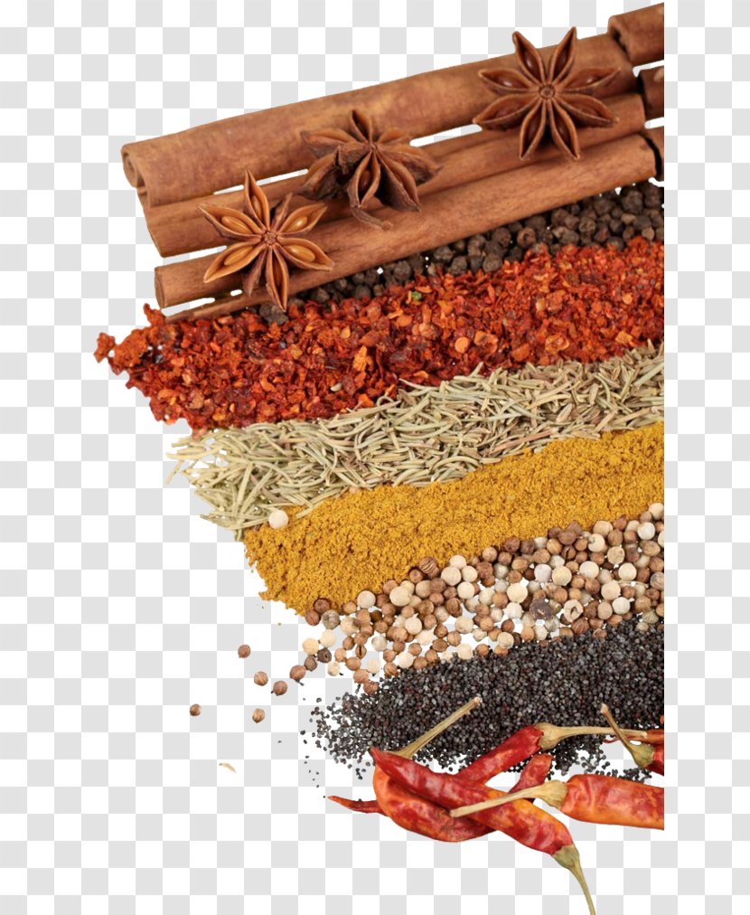 Indian Food - Mixed Spice - Cinnamon Stick Garam Masala Transparent PNG