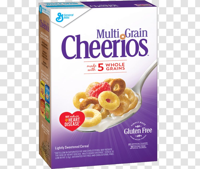 Breakfast Cereal General Mills Multi-Grain Cheerios Whole Grain - Wheaties Transparent PNG