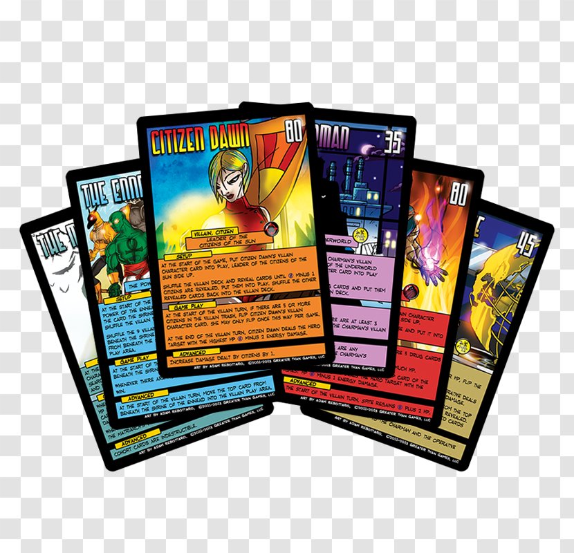 Sentinels Of The Multiverse Card Game Board Playing Transparent PNG