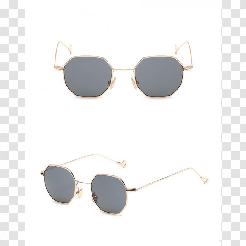 Sunglasses Fashion Goggles Retro Style - Woman Transparent PNG