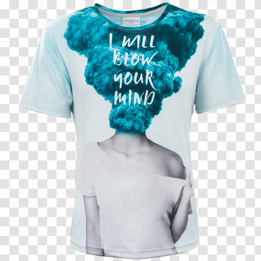 T-shirt Sweater Sleeve Bluza - Neck Transparent PNG