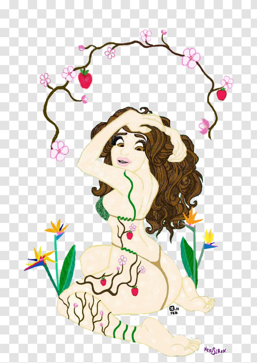 Floral Design Woman Human Behavior - Cartoon Transparent PNG