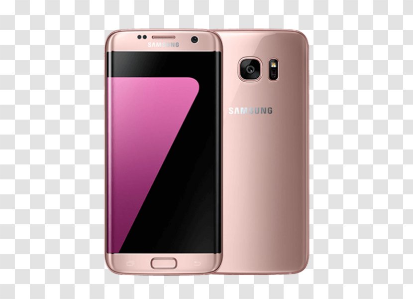 Android Telephone Samsung 4G Pink Gold - Technology - Galaxy S7 Edge Transparent PNG