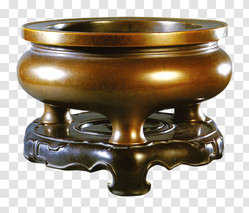 China - Brass - Smooth Round Stove Transparent PNG