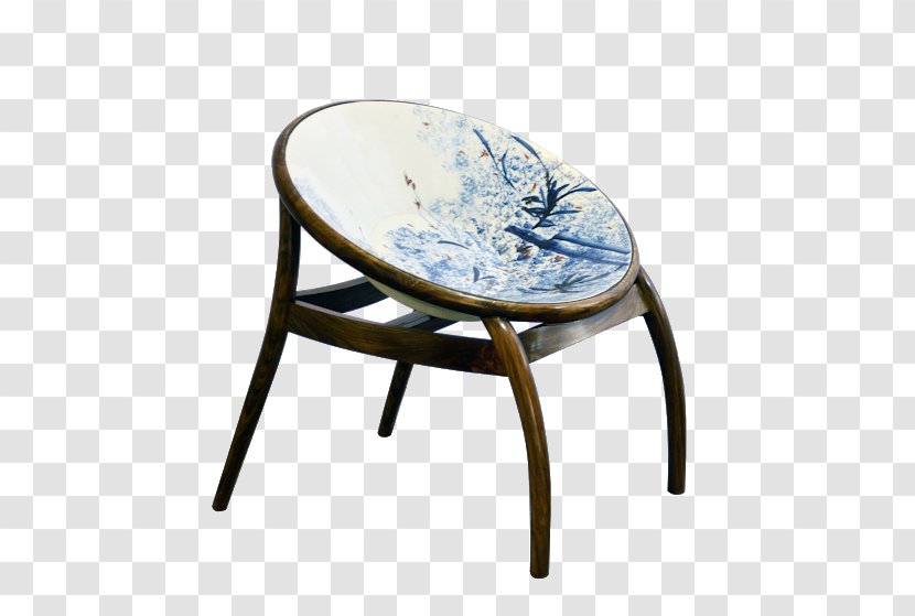 Chair Art Furniture Blue Shanghai White Transparent PNG