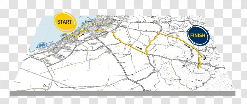 Hatta 2016 Dubai Tour Fujairah Map Road - Branch Transparent PNG