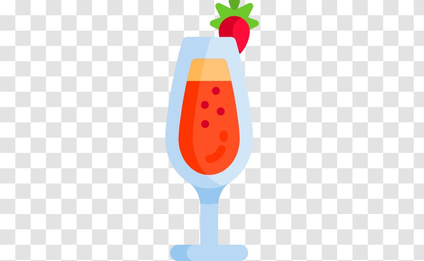 Strawberry Wine Glass Cocktail Garnish Clip Art - Drink Transparent PNG