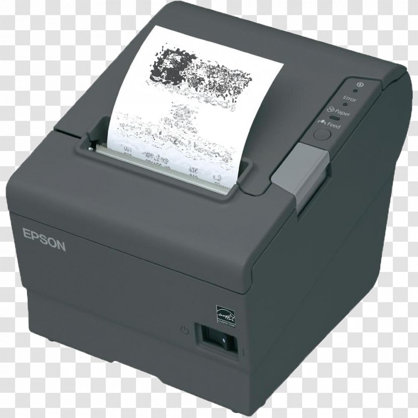 Thermal Printing Printer Point Of Sale USB Epson - Computer Software Transparent PNG