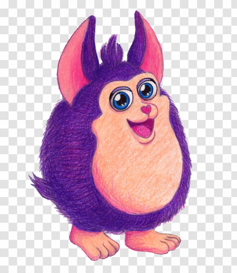 Tattletail Drawing Art - Pink - Easter Bunny Transparent PNG